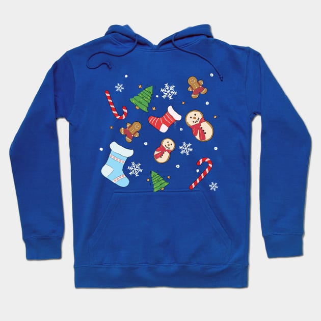 simple christmas Hoodie by ahstud 